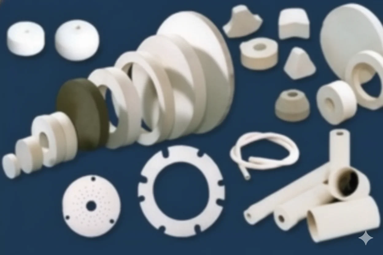Custom die-cut felt components
